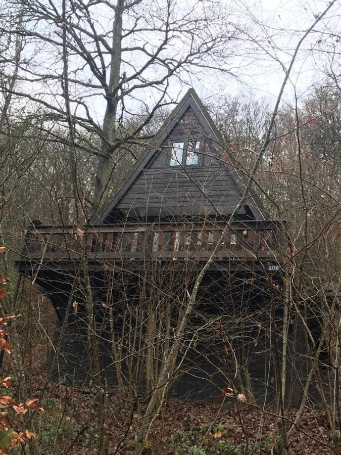 Villa Heavenly Renovated Cabin Near Pittoresque Durbuy - Whistler Extérieur photo