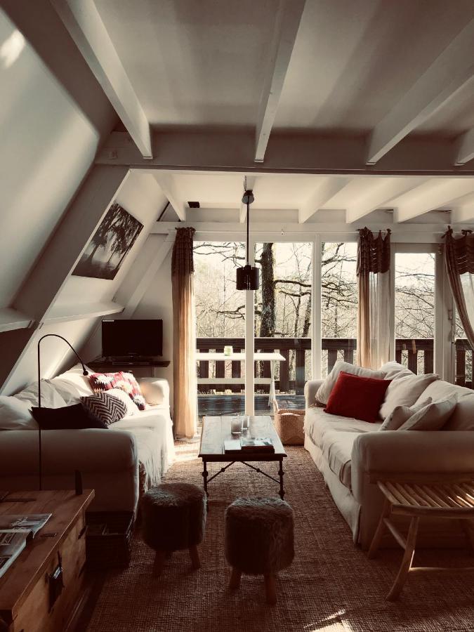Villa Heavenly Renovated Cabin Near Pittoresque Durbuy - Whistler Extérieur photo