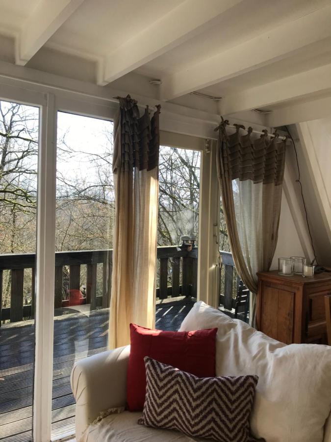 Villa Heavenly Renovated Cabin Near Pittoresque Durbuy - Whistler Extérieur photo